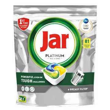 Jar Platinum Lemon All In One mosogatókapszula  81 db