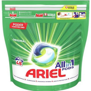 Ariel Folyékony Kapszula 48 Mosás 48 db All in 1 Regular