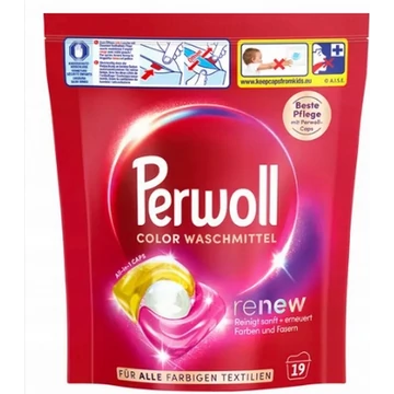 Perwoll 19 db Color mosókapszula 19 mosás