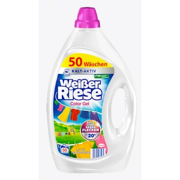 Weisser Riese Folyékony Mosószer 50 mosás 2,25 l Color