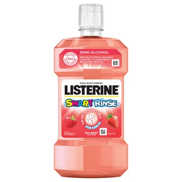 Listerine Szájvíz Gyerek 500 ml Smart Rinse Fructis Zero Alcohol
