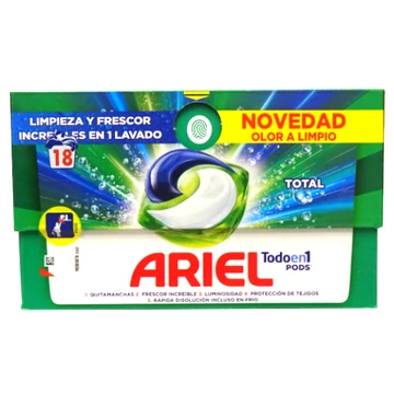 Ariel 18 db Kapszula 3in1 Total