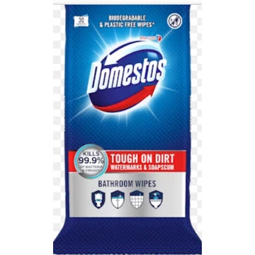 Domestos Fürdőszobatisztító Kendő 30 db Óceán Illatú
