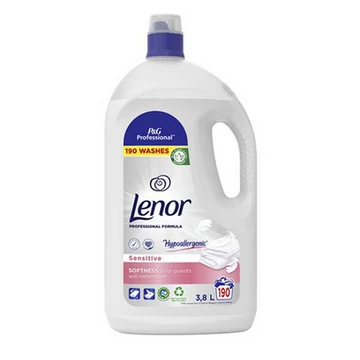 Lenor 3,8 l Öblítő 190 mosás Professional Sensitive