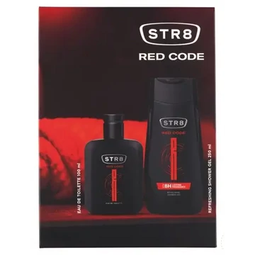 STR8 Ajándékcsomag Red Code EDT 100 ml+ Tusfürdő 250 ml