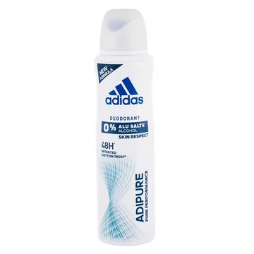 ADIDAS Men Dezodor 150 ml ADIPURE 0% ALU SALTS