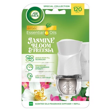 Air Wick Elektromos Készülék Utántöltővel 19 ml Freesia & Jasmin 