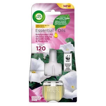 Air Wick Elektromos Utántöltő 19 ml Bársonyos Szatén és Éji Liliom 19ml