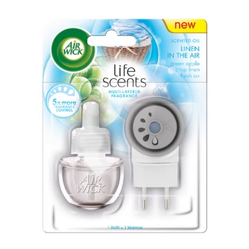 Air Wick Elektromos Készülék Utántöltővel 19 ml Frissen Mosott Ruha