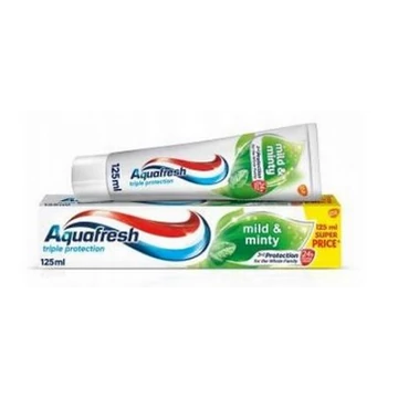 Aquafresh Fogkrém 125 ml Triple Protection Mild&amp;Minty