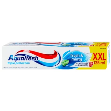 Aquafresh Fogkrém 125 ml Triple Protection Fresh&amp;Minty