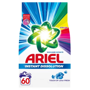 Ariel 4,5 Kg Mosópor zacskós 60 mosás Color Touch of Lenor