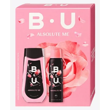 B.U. AJÁNDÉKCSOMAG DEO SPRAY 150ML+TUSFÜRDŐ 250ML ABSOLUT