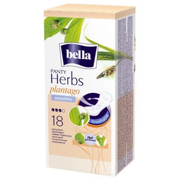 BELLA Herbs Tisztasági betét Plantago Lándzsás utifű 18 db