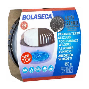 BOLASECA PÁRAMENTESÍTŐ KÉSZÜLÉK 450 GR AKTÍV SZÉN