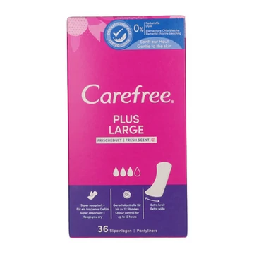 CAREFREE Tisztasági betét 36 DB PLUS LARGE FRESH