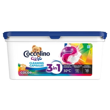 Coccolino 27 db Care Color 3in1 mosókapszula 27 mosás 467 g