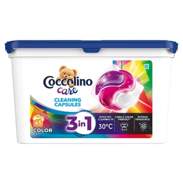 Coccolino 45 db Care Color 3in1 mosókapszula 45 mosás 779 g