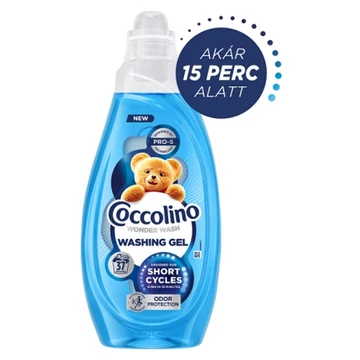 COCCOLINO Wonder Wash Mosógél Gyors mosáshoz Odor Defence 37X 1,48 L