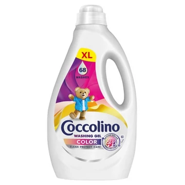 Coccolino 2,72 l Mosógél Color Színes ruhákhoz 68 mosás