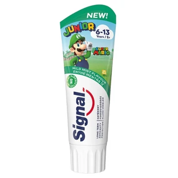 Signal Junior Super Mario enyhe mentás ízű fogkrém 6-13 év 75 ml