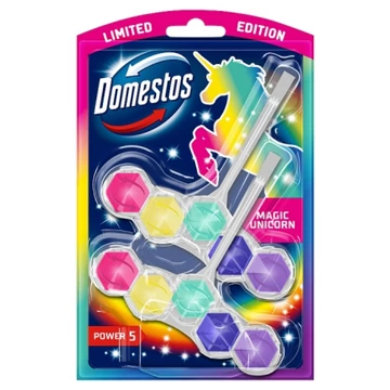 Domestos Power 5 Magic Unicorn WC frissítő blokk 2 x 50 g