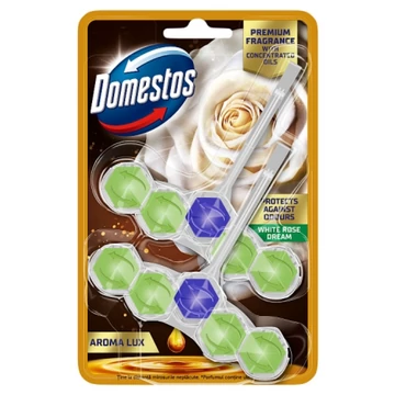 Domestos Aroma Lux White Rose Dream WC frissítő blokk 2 x 50 g