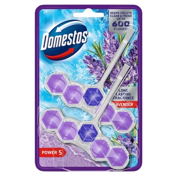 Domestos Power 5 Lavender WC frissítő blokk 2 x 50 g