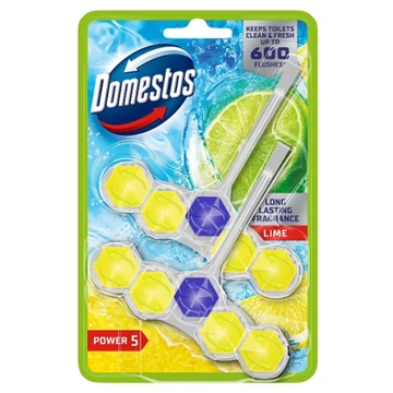 Domestos Power 5 Lime WC frissítő blokk 2 x 50 g