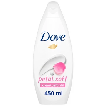 Dove Krémtusfürdő 450 ml Petal Soft 