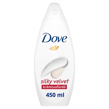 Dove Krémtusfürdő 450 ml Silky Velvet 