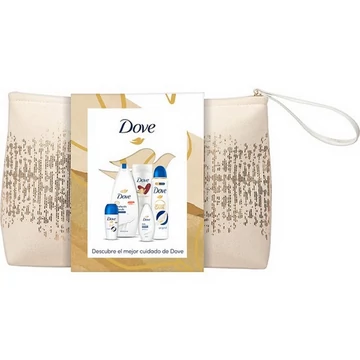DOVE NESZESZER Hydration tusfürdő 250 ml + Intensive Nutrition testápoló 250 ml + Original Deo 150 ml + Original Roll-On 50 ml + Deep Hydration tusfürdő 55 ml