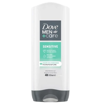 DOVE TUSFÜRDŐ MEN 400ML SENSITIVE