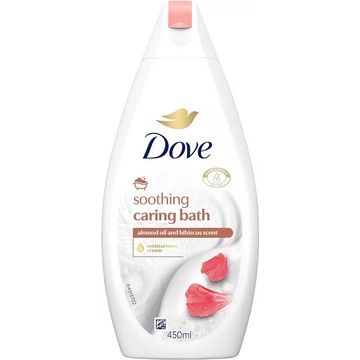 DOVE HABFÜRDŐ 450ML CARING BATH ALMOND AND HIBISCUS