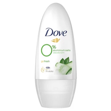 Dove Go Fresh Uborka és Zöld tea illatú golyós dezodor 0% alumíniumsóval 50 ml