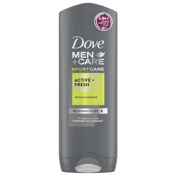 Dove Tusfürdő Férfi 250 ml Men+Care Sport Active+Fresh