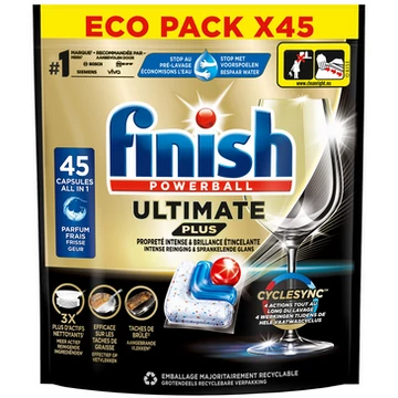 Finish Mosogató Tabletta 45 mosás 45 db Ultimate Plus  Allin1 Regular