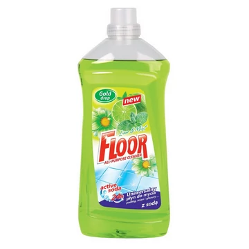 FLOOR UNIVERZÁLIS TISZTÍTÓ 1,5L LIME & MENTA  AKTÍV SZÓDÁVAL