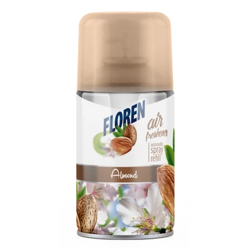 Floren légfrissítő  utántöltő / refill air freshener 250ml Almond