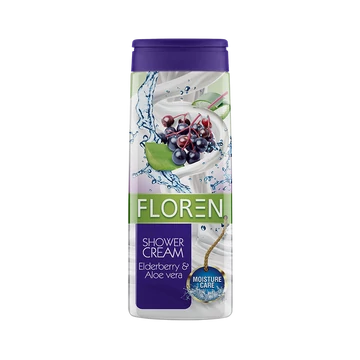 FLOREN TUSFÜRDŐ 300ML ELDERBERRY &amp; ALOE VERA