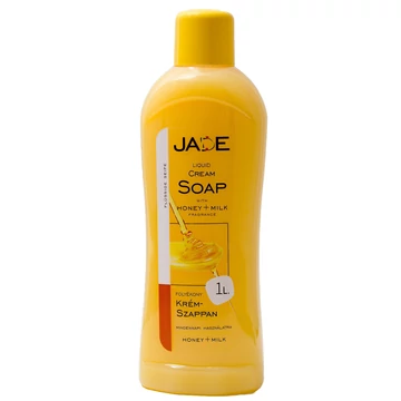 JADE Krémszappan 1000 ml Honey &amp; Milk 