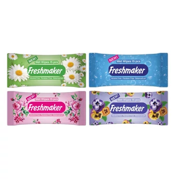 FRESHMAKER NEDVES ZSEBKENDŐ 15LAP/CSOMAG