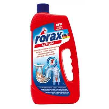 Rorax Lefolyótisztító Power Gél 1000 ml