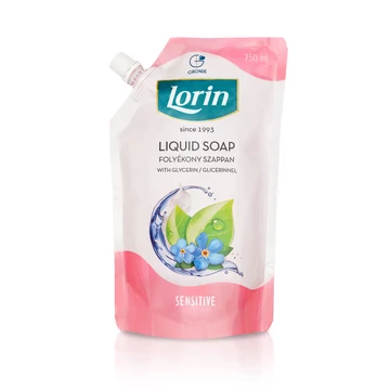 Lorin Folyékony Szappan 750ml Sensitive doypack