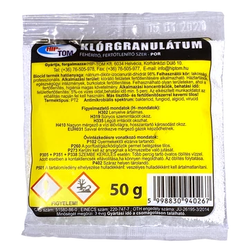 XHYPO POR KLÓRGRANULÁTUM 50GR /HIP-TOM/