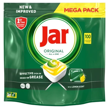 Jar Mosogató Kapszula 100 mosás 100 db All in One Lemon