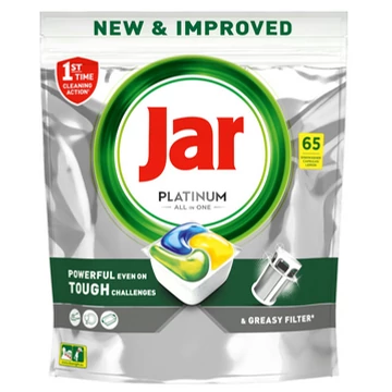 Jar Mosogató Kapszula 65 mosás 65 db Platinum All in 1 Lemon
