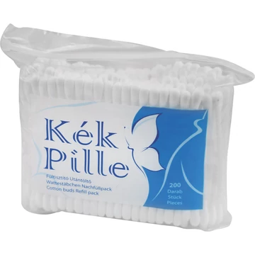 KÉK PILLE FÜLTISZTÍTÓ 200DB UTÁNTÖLTŐ