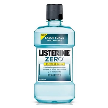 Listerine Szájvíz 500 ml Menthol Zero Alcohol
