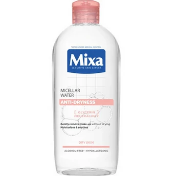 MIXA MICELLÁS VÍZ 400ML ÉRZÉKENY ÉS REAKTÍV BŐRRE